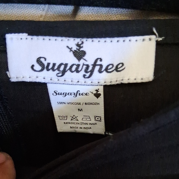 Sugarfree Black Spaghetti Strap Dress - Picture 5 of 5